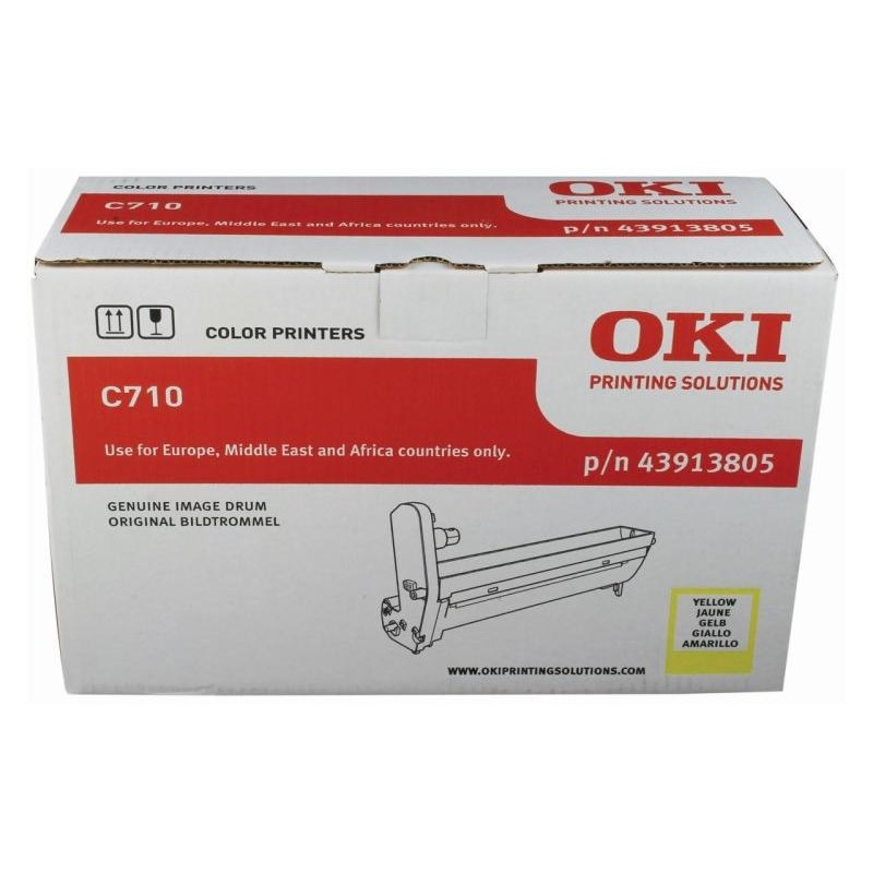 OKI originál obrazový válec pro žlutý toner do C710 (15 000 stránek)