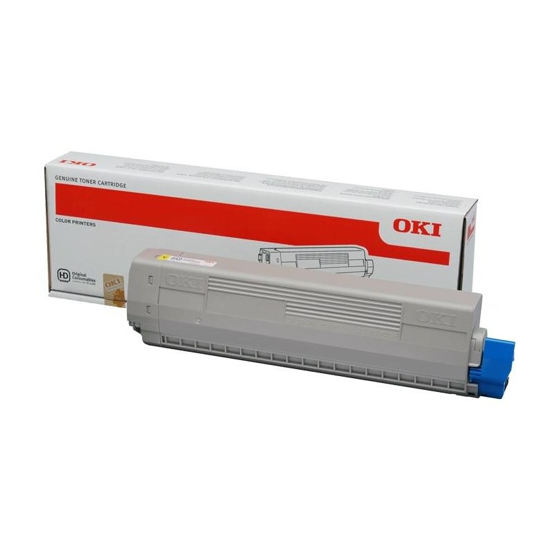 OKI originál žlutý toner do C831/841 (10 000 stránek)