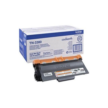 BROTHER tonerová kazeta TN-3380/ HL-54xx/ HL-6180/ MFC 8xxx/ 8 000 stránek/ Černý