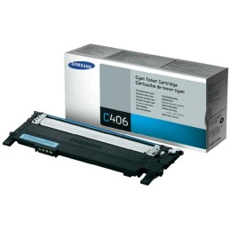HP - Samsung toner azurový CLT-C406S pro CLP-360/365,CLX-3300/3305/C410/C460/C467 - 1000 stran
