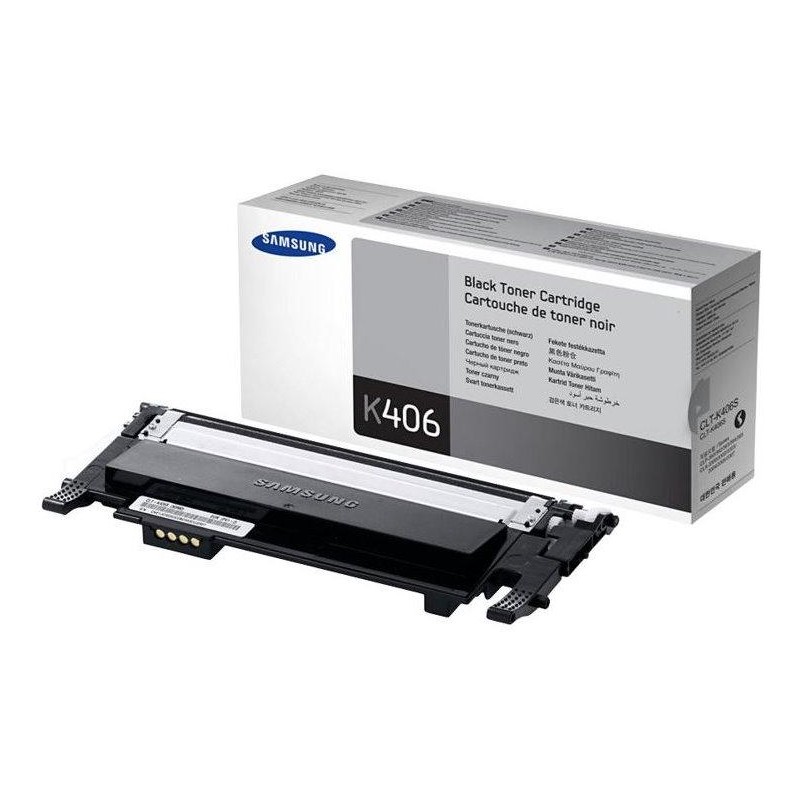 HP - Samsung toner černý CLT-K406S pro CLP-360/365,CLX-3300/3305/C410/C460/C467 - 1500 stran