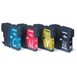 BROTHER inkoustová náplň LC-1100 VALBP/ multipack/ Černá + tři barvy