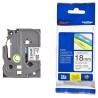 BROTHER laminated tape TZE-241/ white-black/ 18mm