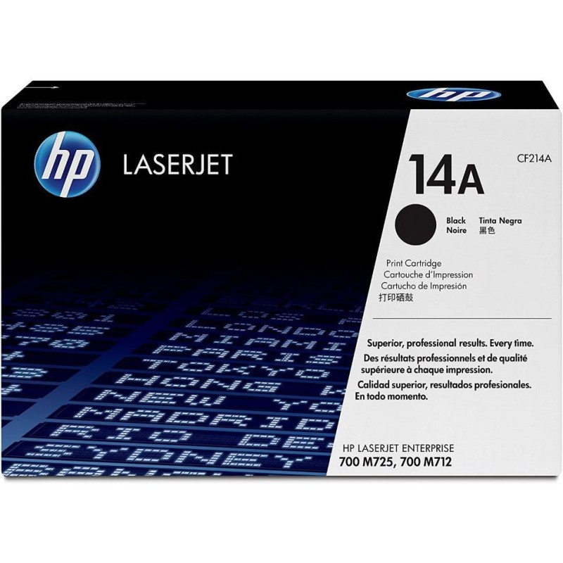 HP černý toner CF214A originál