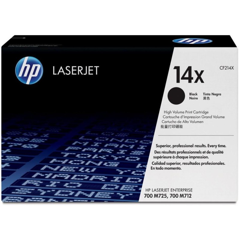 HP černý toner CF214X originál