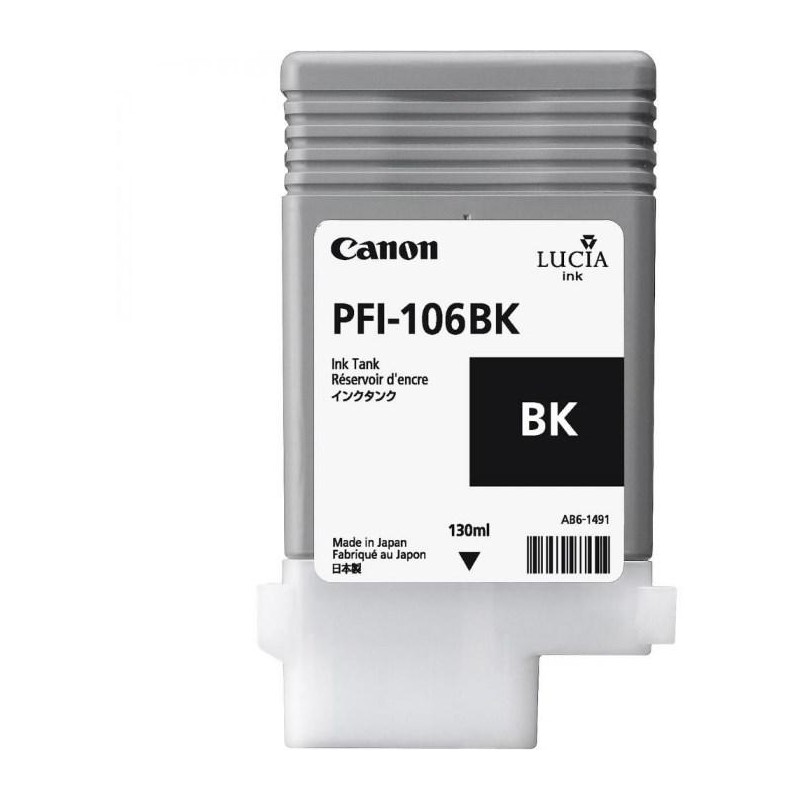 Canon  Zásobník inkoustu PFI-106BK/ iPF-63xx/ Černá