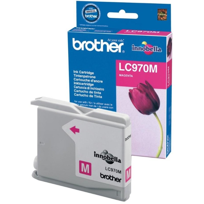 BROTHER inkoustová náplň LC-970M/ Purpurová