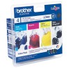 BROTHER Tintenpatrone LC-980 VALBP/ Multipack/ Schwarz + drei Farben