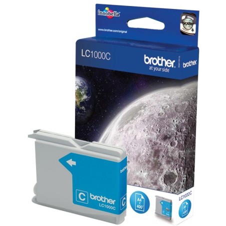 BROTHER inkoustová náplň LC-1000C/ Azurová