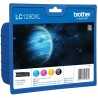 BROTHER ink cartridge LC-1280XLVALBP/ multipack/ Black + three colors