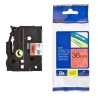 BROTHER laminated tape TZE-461/ red-black/ 36mm