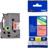 BROTHER laminated tape TZE-451/ red-black/ 24mm