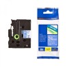 BROTHER laminated tape TZE-555/ blue-white/ 24mm