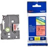 BROTHER laminated tape TZE-421/ red-black/ 9mm