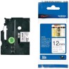 BROTHER non-laminated tape TZE-N231/ white-black/ 12mm