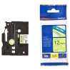BROTHER signal tape TZE-C31/ yellow-black/ 12mm