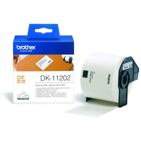 BROTHER papírové štítky DK-11202/ QL/ poštovní štítky/ 300ks/ 62 x 100mm