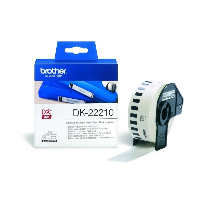 BROTHER papírová role DK-22210/ QL/ 29mm x 30,48m