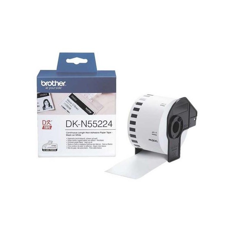 BROTHER bílá papírová role DKN 55224/ QL/ 54mm x 30,48m