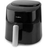 NEDIS Multifunktions-Heißluftfritteuse / Volumen 4,2 L / 240 Min. Timer / 8 voreingestellte Programme / Leistung 1300 W / schwar