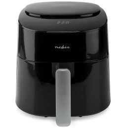 NEDIS multifunkční horkovzdušná fritéza/ objem 4,2 L/ 240 min. časovač/ 8 přednastavených programů/ výkon 1300W/ černá