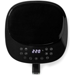 NEDIS multifunkční horkovzdušná fritéza/ objem 4,2 L/ 240 min. časovač/ 8 přednastavených programů/ výkon 1300W/ černá