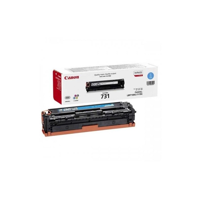 Canon originální toner CRG-731C/ LBP-7100/ 7110/ 1500 stran/ azurový