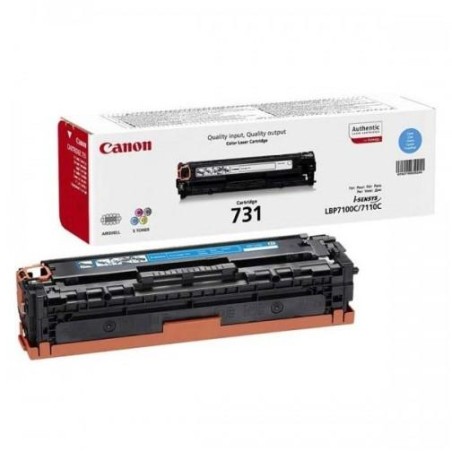 Canon originální toner CRG-731C/ LBP-7100/ 7110/ 1500 stran/ azurový