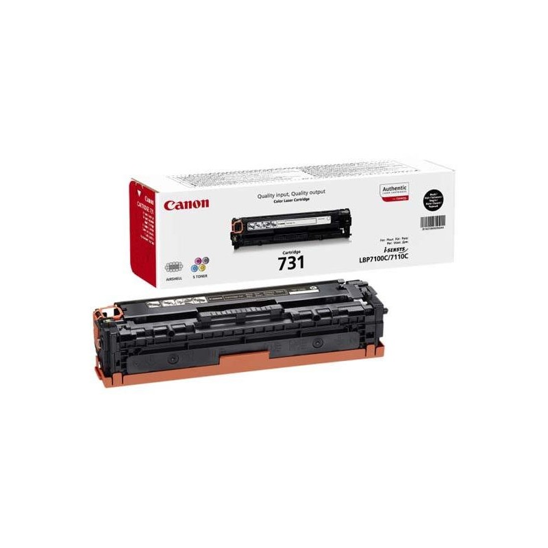 Canon originální toner CRG-731 BK/ LBP-7100/ 7110/ 1400 stran/ Černá