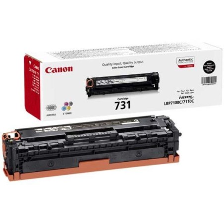 Canon originální toner CRG-731 BK/ LBP-7100/ 7110/ 1400 stran/ Černá