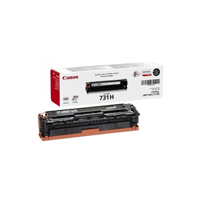 Canon originální toner CRG-731H/ LBP-7100/ 7110/ 2400 stran/ Černá