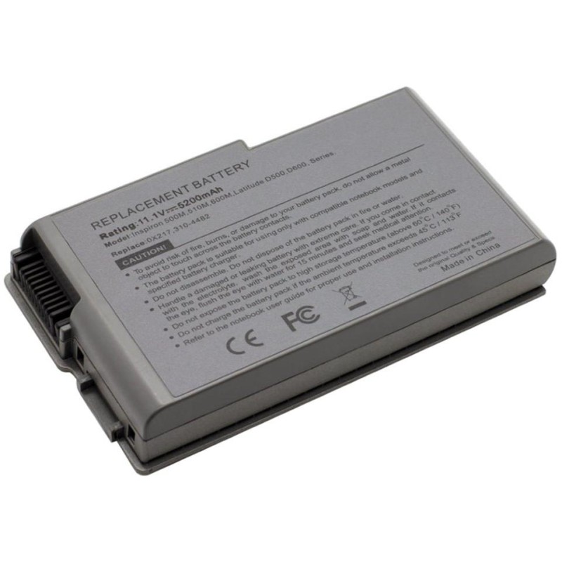 TRX baterie DELL/ 5200 mAh/ Li-Ion/ pro Latitude D500/ D505/ D510/ D520/ D600/ D610/ Precision M20/ Insprion 500m/ 510m