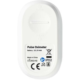 NEDIS chytrý pulzní oxymetr/ Bluetooth/ OLED displej/ Perfuzní index/ Pulzní frekvence/ Rušení proti pohybu/ Saturace ky