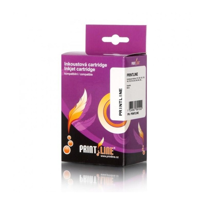 PRINTLINE kompatibilní cartridge s Brother LC-985Y /  pro DCP-J125, DCP-J140W  / 260 stran / 18 ml, Yellow