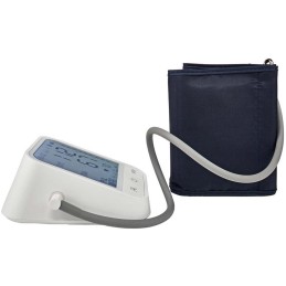 NEDIS chytrý tlakoměr/ Rameno/ Bluetooth/ LCD displej/ detekce nepravidelného srdečního tepu/ detekce nošení manžety/ in