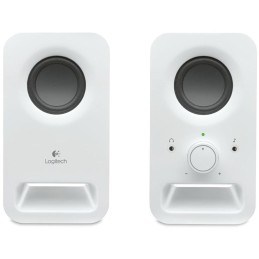 Logitech repro Z150 Multimedia Speakers/ 2.0/ 3W/ 3.5mm jack/ Snow White-bílý