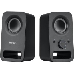 Logitech repro Z150 Multimedia Speakers/ 2.0/ 3W/ 3.5mm jack/ Midnight black-černý