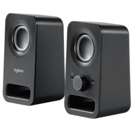 Logitech repro Z150 Multimedia Speakers/ 2.0/ 3W/ 3.5mm jack/ Midnight black-černý