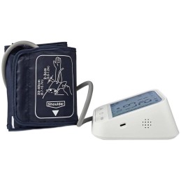 NEDIS chytrý tlakoměr/ Rameno/ Bluetooth/ LCD displej/ detekce nepravidelného srdečního tepu/ detekce nošení manžety/ in