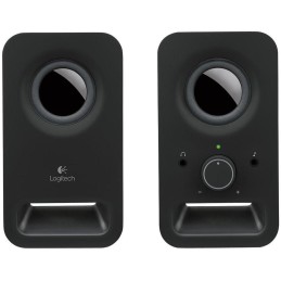 Logitech repro Z150 Multimedia Speakers/ 2.0/ 3W/ 3.5mm jack/ Midnight black-černý