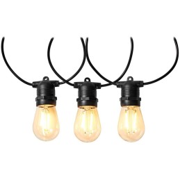 NEDIS Wi-Fi chytré dekorativní LED/ Party Lights/ teplá bílá/ 10 LED's/ Android & iOS/ Nedis® SmartLife/ 9 m