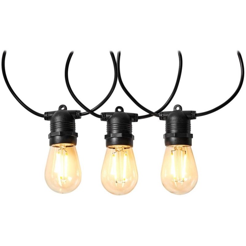 NEDIS Wi-Fi chytré dekorativní LED/ Party Lights/ teplá bílá/ 10 LED's/ Android & iOS/ Nedis® SmartLife/ 9 m