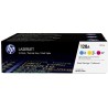 HP (128A) CMY 3-pack LJ Toner Cart, 3 x 1 300 str, CF371AM originál