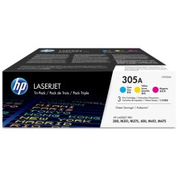 HP 305A CMY 3-pack LJ Toner Cart, 3 x 2600 str, CF370AM originál