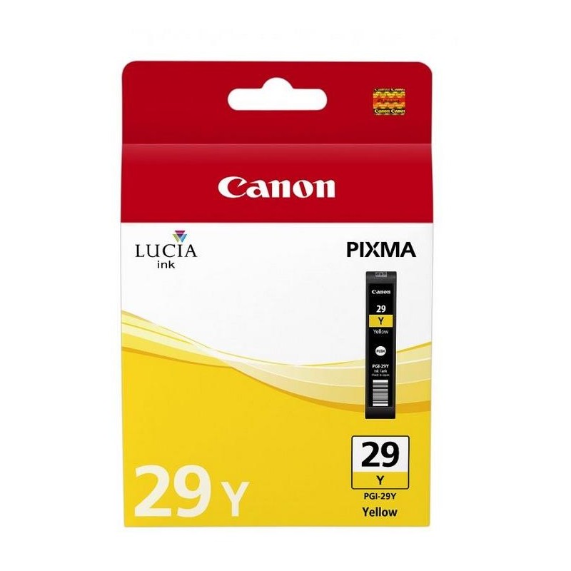Canon inkoustová náplň PGI-29Y/ Žlutá
