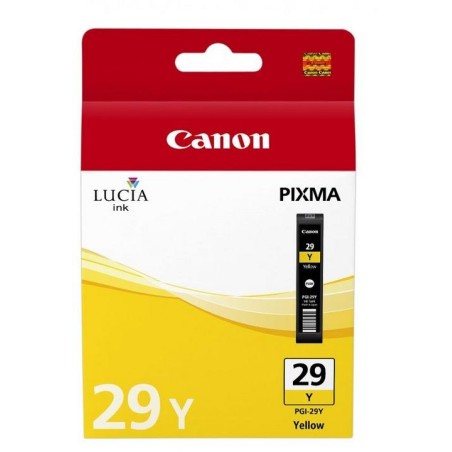 Canon inkoustová náplň PGI-29Y/ Žlutá