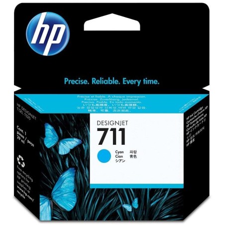 HP inkoustová kazeta 711 azurová CZ130A originál