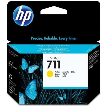HP inkoustová kazeta 711 žlutá CZ132A originál