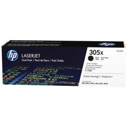 HP tisková kazeta černá, CE410XD high capacity originál - dual pack
