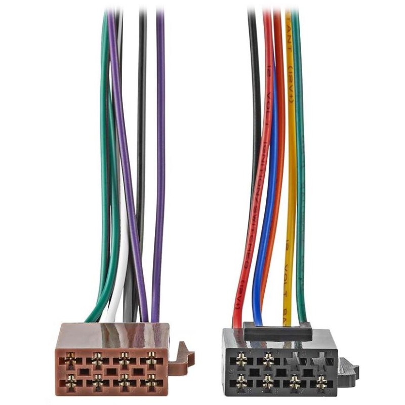 NEDIS redukční ISO kabel/ kompatibilita s ISO: standardní/ kulatý/ PVC/ Box/ 15 cm